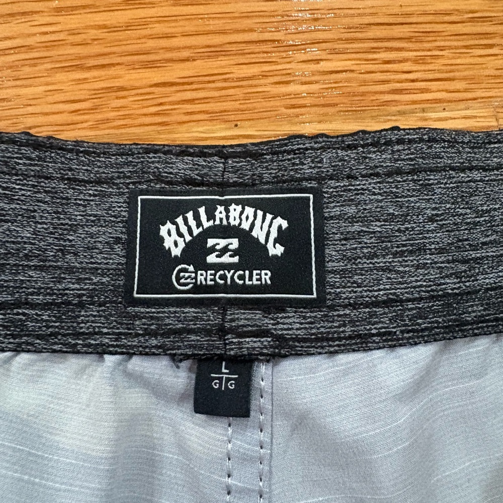 Billabong Men's Athletic Camo Shorts - Black and Tan - Picture 2 of 4
